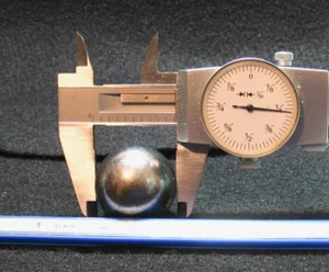 1-1/4 Inch Drillable Soft Carbon Steel Ball [CAN BE DRILLED] - Picture 1 of 1