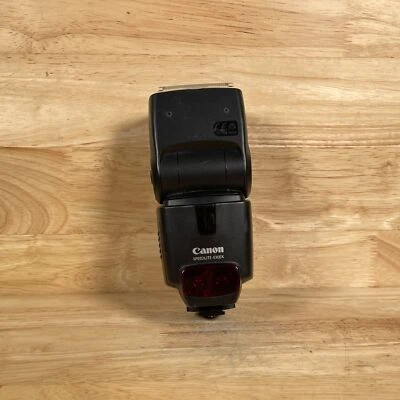 Canon Speedlite 430EX Black LCD Shoe Mount Flash For Canon EOS SLR Cameras - Image 1 of 4