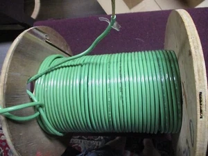 PIRELLI Green 6 AWG 600V wire. Gasoline Oil Resistant. 170 feet. THHN or THWN UL - Picture 1 of 11