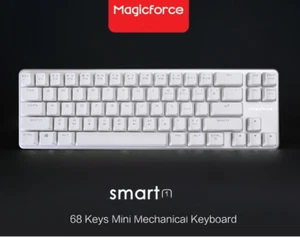 NUOVA Magicforce Smart 68 tasti mini tastiera meccanica - blu/bianco/rosso - Foto 1 di 4