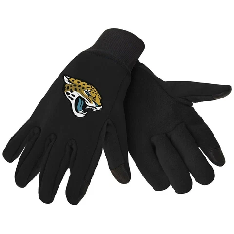 Jacksonville Jaguars Texting Gloves NEW One Size Fits Most FOCO Cover