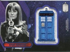 Doctor Who 2015 [Purple][##/99] Tardis Patch Card P-26 Sara Kingdom