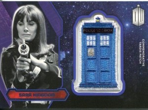 Doctor Who 2015 [Purple][##/99] Tardis Patch Card P-26 Sara Kingdom