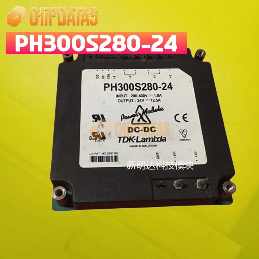 1PCS LAMBDA NEW PH300S280-24 Isolated DC/DC Converter Module Quality Assured - Image 1 of 1