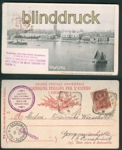 Venedig sw-AK Panoramaansicht 1898 (a0878) - Bild 1 von 1