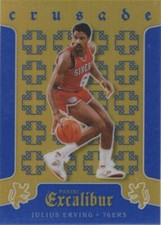 2015-16 Panini Excalibur Julius Irving Crusade /199