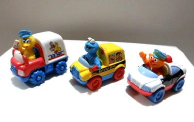 Matchbox Tyco Дошкольная Литая Улица Сезам Большая Птица Печенье Монстр и Эрни - Изображение 1 из 4