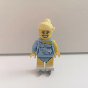 Lego - Serie 4 CMF - Pattinatore su ghiaccio - Minifigure e piastra originali - Foto 1 di 2