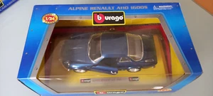 Burago Blue Alpine Renault A110 1600S 1971 1:24 Boxed - Picture 1 of 7