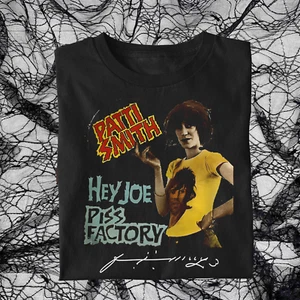 Music Patti Smith T Shirt Cotton Unisex All size S-3XL For Fan EE09 - Picture 1 of 3