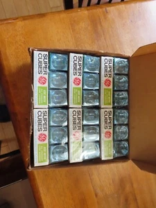 NEW General Electric GE Super Cubes Case of 12 Packs pf 3 Each. - Picture 1 of 5