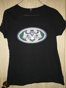 CCORS LIGHT DISTRICT MADE ~ Ladie's Black ~ Short Sleeved ~ T-Shirt ~ Cotton ~ L - Picture 1 of 5