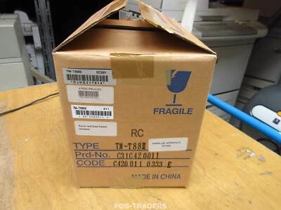 Epson TM-T88III Thermo Bondrucker Thermodirekt Parallel Weiss NEW OPEN BOX - Bild 1 von 2
