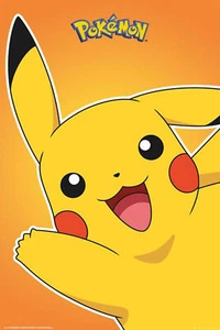 Pokemon - Pikachu - TV Serie Spiel Poster Druck - Größe 61x91,5 cm - Bild 1 von 22