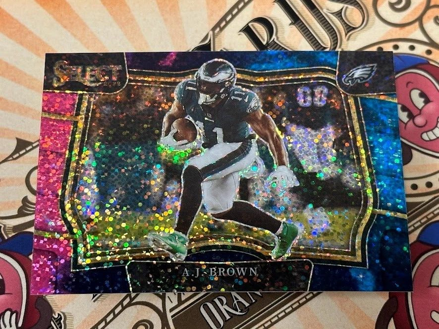 A.J. Brown 2022 Panini Select Cosmic Field Level SSP