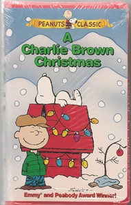 VHS Video Cassette ... 1996 'Charlie Brown Christmas'.. new/Sealed/Unopened - Picture 1 of 2