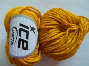 Ice Yarns Ply Wool Bulky yarn, Gold, lot of 2 (54 yds ea) - Picture 1 of 2