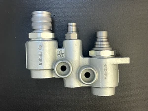 Compatible w/ Faster 4BD4FH 7246785 Hydraulic Quick connect flat face no inlets - Picture 1 of 8