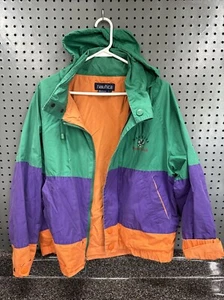 Chaqueta con Capucha De Colección Nautica Yacht Club Competición Talla Pequeña - Imagen 1 de 6