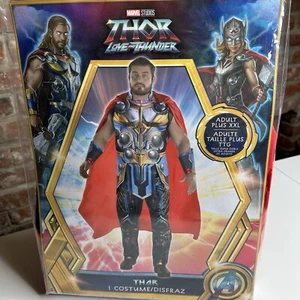 Marvel Thor Kostüm Herren XXL 48-52 Thor Love Thunder Erwachsene Cosplay Comic Con - Bild 1 von 8