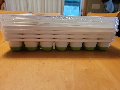 Doquas Ice Cube Trays With Lids 4 Pack 14 Cubes Each - Image 1 of 2