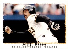 1995 Topps Jeff King Baseball Cards #501