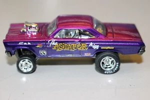 RESTAURIERTES HOT WHEEL 65 COMET CYCLONE GASSER IN PINK, PURPLE SPECTRAFLAME - Bild 1 von 8