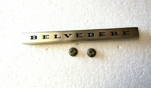  fits 67 GTX Fender BELVEDERE Emblem 1967 NEW - Picture 1 of 1