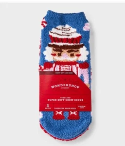 Wondershop Kids Super Soft Crew Socks Size XS/S (11-1) New - Picture 1 of 3