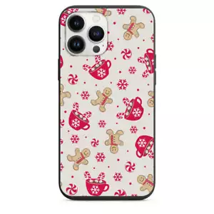 Navidad Lo último Coco y Pan de Jengibre Galletas Funda para Teléfono iPhone 7 8 X XS XR SE - Imagen 1 de 31