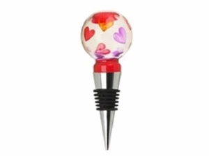 MoMo Panache Mouthblown Glass Bottle Stopper LOVE - Picture 1 of 1