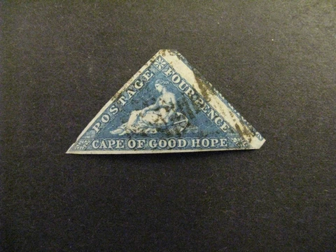 Cape of Good Hope #4b used deep blue a23.4 9088 Cover