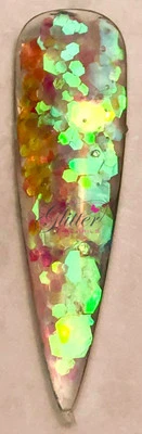 GLITTER CHIC NAILS CHUNKY GLITTER MEGA MIX - THE WHITE WALKERS