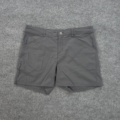 Patagonia Shorts Womens Size 10 Grey Quandary 5" Hiking Climb Camp Outdoors Logo - Image 1 of 4