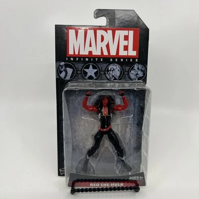 Red She-Hulk Marvel Infinite Series 3.75” Figure 2013 Hasbro New Sealed B93 - Image 1 of 4