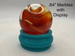 Glasmurmeln mit Display inklusive Lot #7651 - Bild 1 von 17