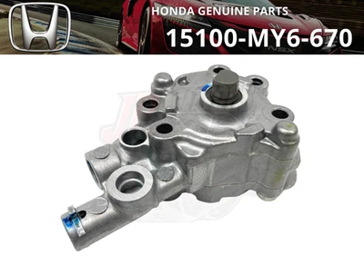 HONDA Genuine Oil Pump Assembly XR600R XR650L Oil Pump Assembly 15100-MY6-670 - Imagem 1 de 4