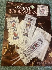 Leisure Arts Angel Bookmarks By Deborah Lambein 2001 - Picture 1 of 2