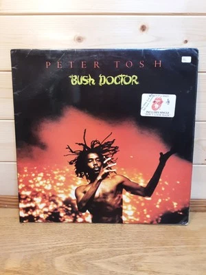 Peter Tosh Bush Doctor 12"  Vinyl Lp Bonus Track Rolling Stones Records Nr Mint  - Image 1 of 4