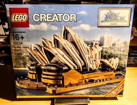 LEGO 10234 Creator Expert Sydney Opera House Sealed Retired NIB Colectable