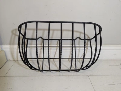 Metal hanging basket Rectangular outdoor FREE POSTAGE  - Image 1 of 4