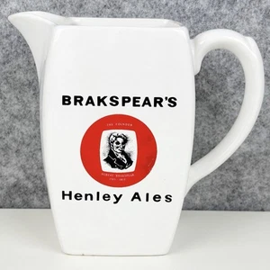 Vintage Wade Regicor Brakspears Henley Ales Water Jug Pitcher Made In England - Imagen 1 de 9