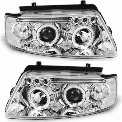 Angel Eyes Scheinwerfer Set in chrom für VW Passat B5 3B 11.1996-08.2000 - Bild 1 von 4