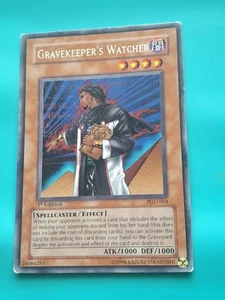 Yugioh - Grabwächter Rare 1. Auflage PGD-064 MP - Bild 1 von 2