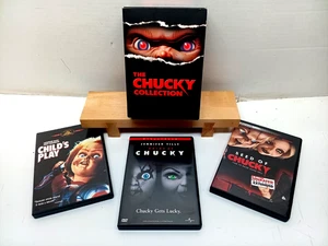 The Chucky Collection DVD 2003 3-Disc Set HORROR COMPLETE VGC - Imagen 1 de 5