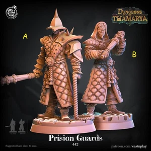 Prison Guard miniatures - CastnPlay - DnD miniatures - Role Playing Game - Tabl - Picture 1 of 2