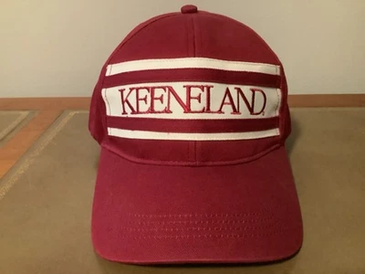 Throwback Keeneland Lexington Kentucky Horse Racing Cotton Adjustable Hat - Image 1 of 4