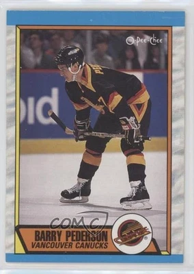 1989-90 O-Pee-Chee Barry Pederson #281 - Image 1 of 2