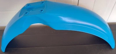 Garde boue avant BLEU CIEL YAMAHA DTR   200 DTR -  IT 175 IT 250 IT - Photo 1/4