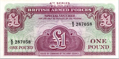 Great Britain $1 Pound 1962 Pick# M36A UNC - Image 1 of 3